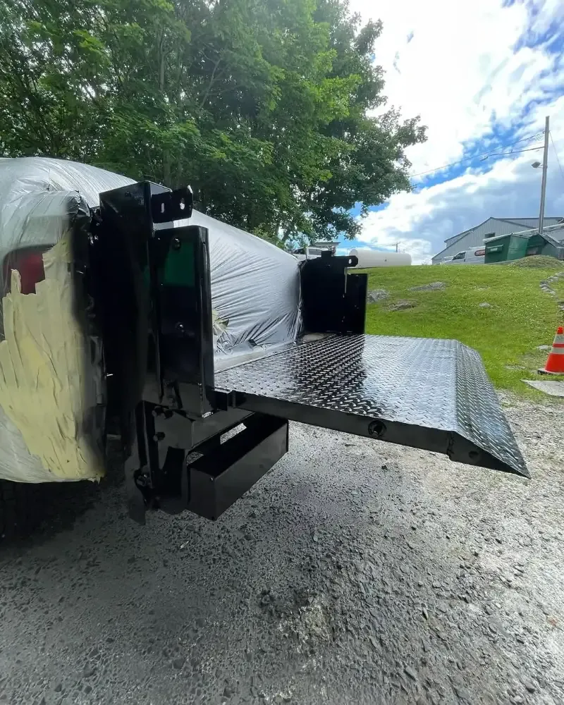 Truck Bed and Tailgate, Bare Metal