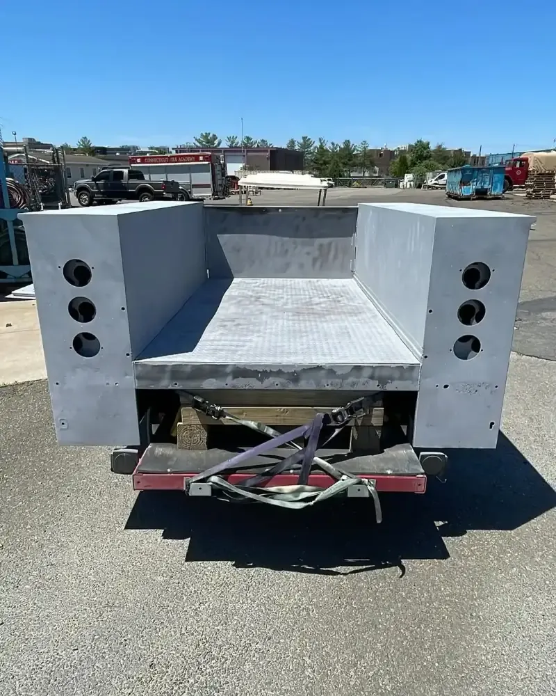 Utility Body Stripped and Primed