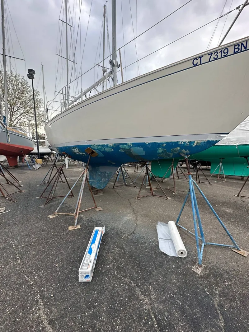 Failing Bottom Paint, Norwalk Marina
