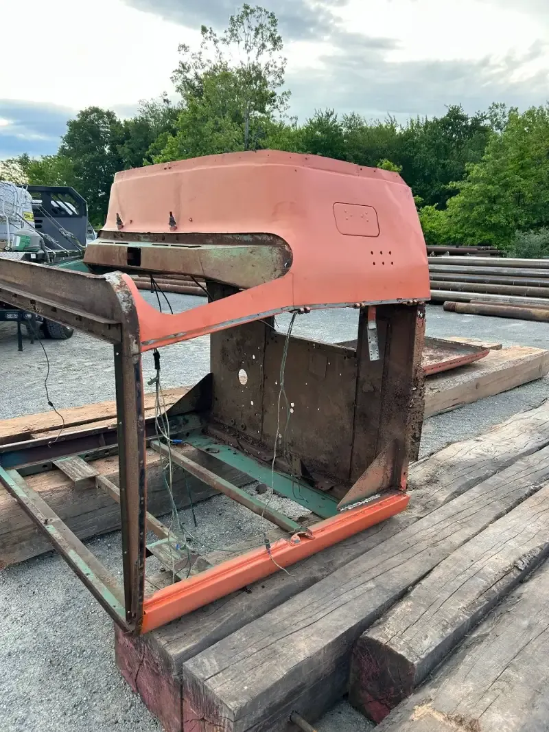 Truck Cab before blasting